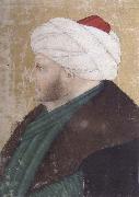 Costanzo da Ferrara Portrait of the Ottoman sultan Mehmed the Conqueror oil painting artist